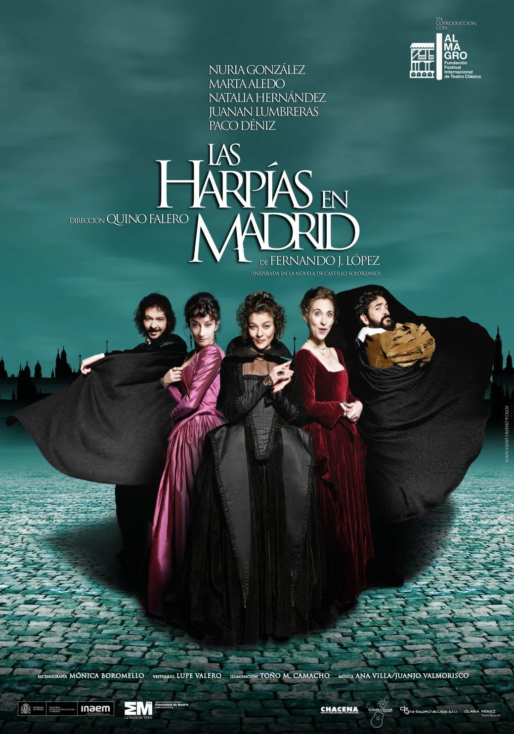Portada de LAS HARPÍAS EN MADRID