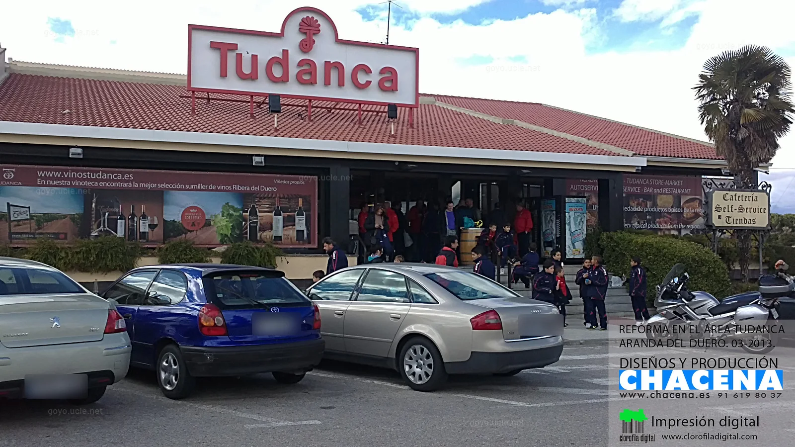 Portada de ÁREA DE SERVICIO TUDANCA